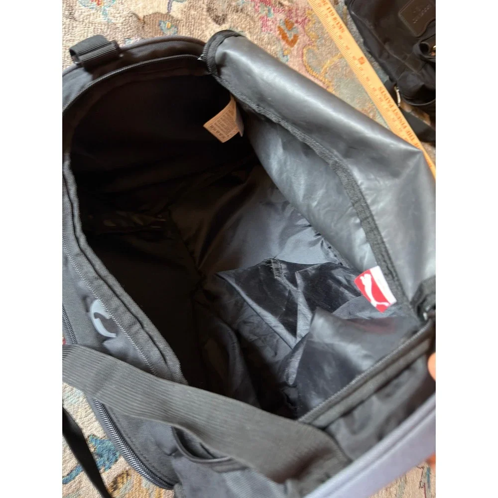 Puma Procat Duffel Bag Black Grey Unisex Medium